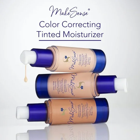 NWT MAKESENSE® COLOR CORRECTING TINTED MOISTURIZER (CCTM), SHADE: FAIR - Picture 3 of 8